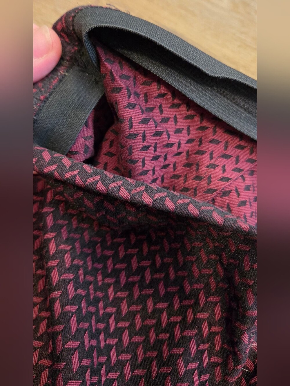 Joseph Ribkoff Patterned Pull-On Pants - Picture 5 of 6